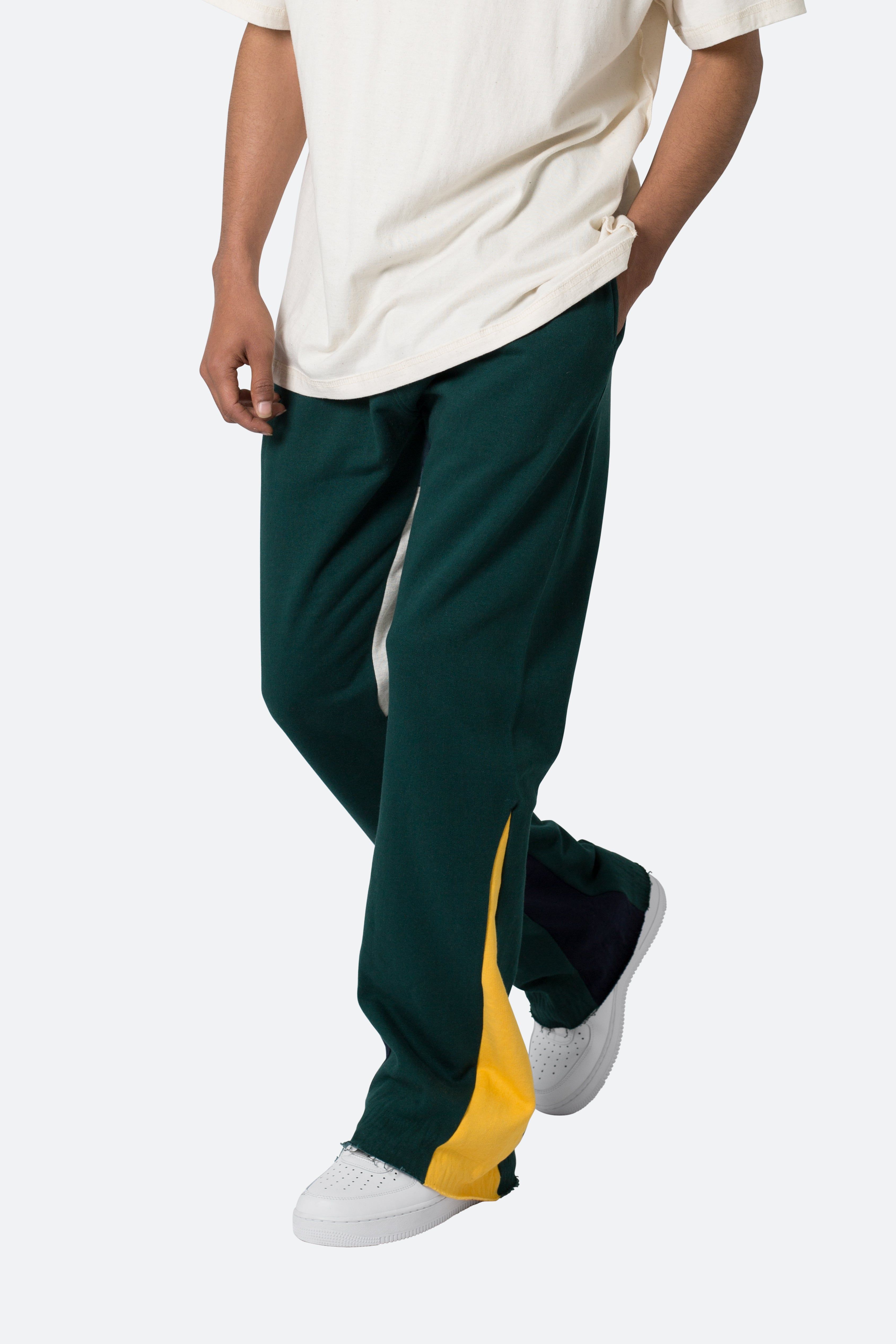 Contrast Bootcut Sweatpants - Green sold by MNML product image thumbnail 2