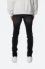 X559 Skinny Moto Denim - Black/Green sold by MNML