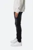 X559 Skinny Moto Denim - Black/Green sold by MNML