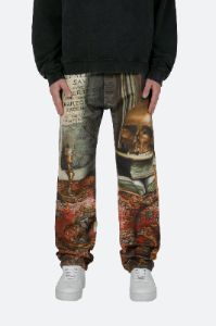 V352 Art Baggy Denim - Multi sold by MNML