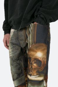 V352 Art Baggy Denim - Multi sold by MNML