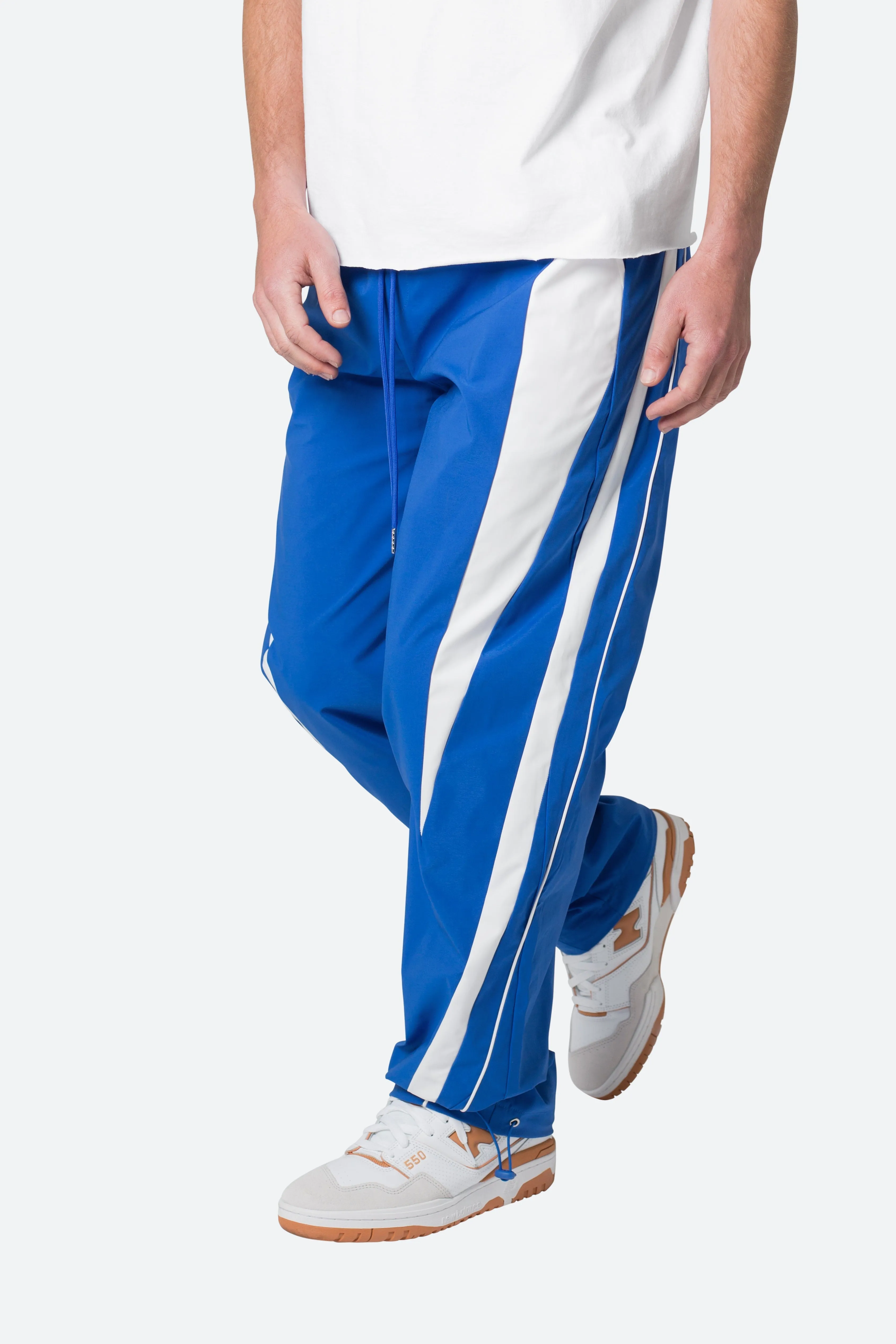 Striped Track Pants - Blue/White sold by MNML product image thumbnail 2