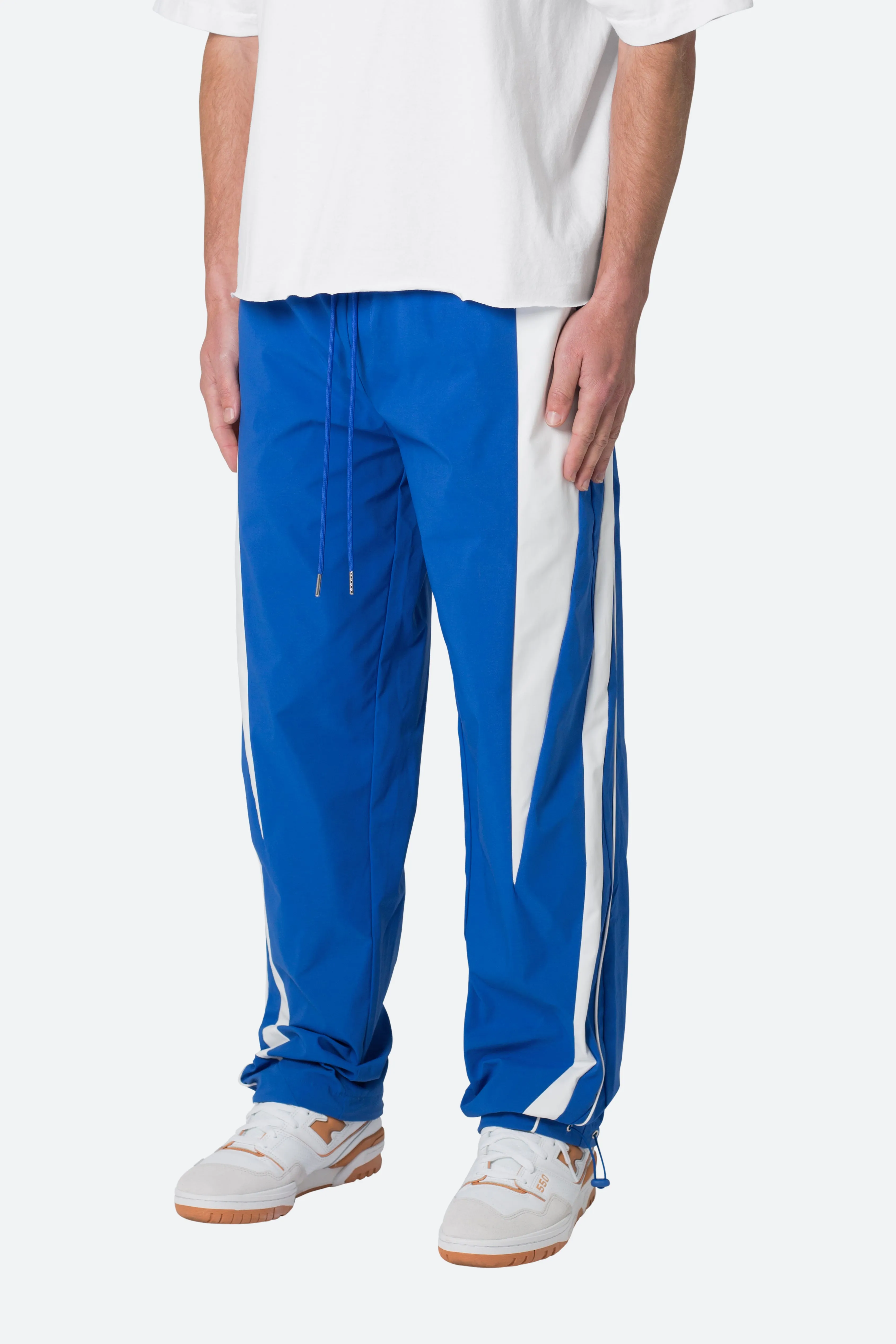 Striped Track Pants - Blue/White sold by MNML product image thumbnail 4