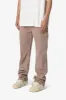V628 Baggy Zipper Denim - Brown sold by MNML