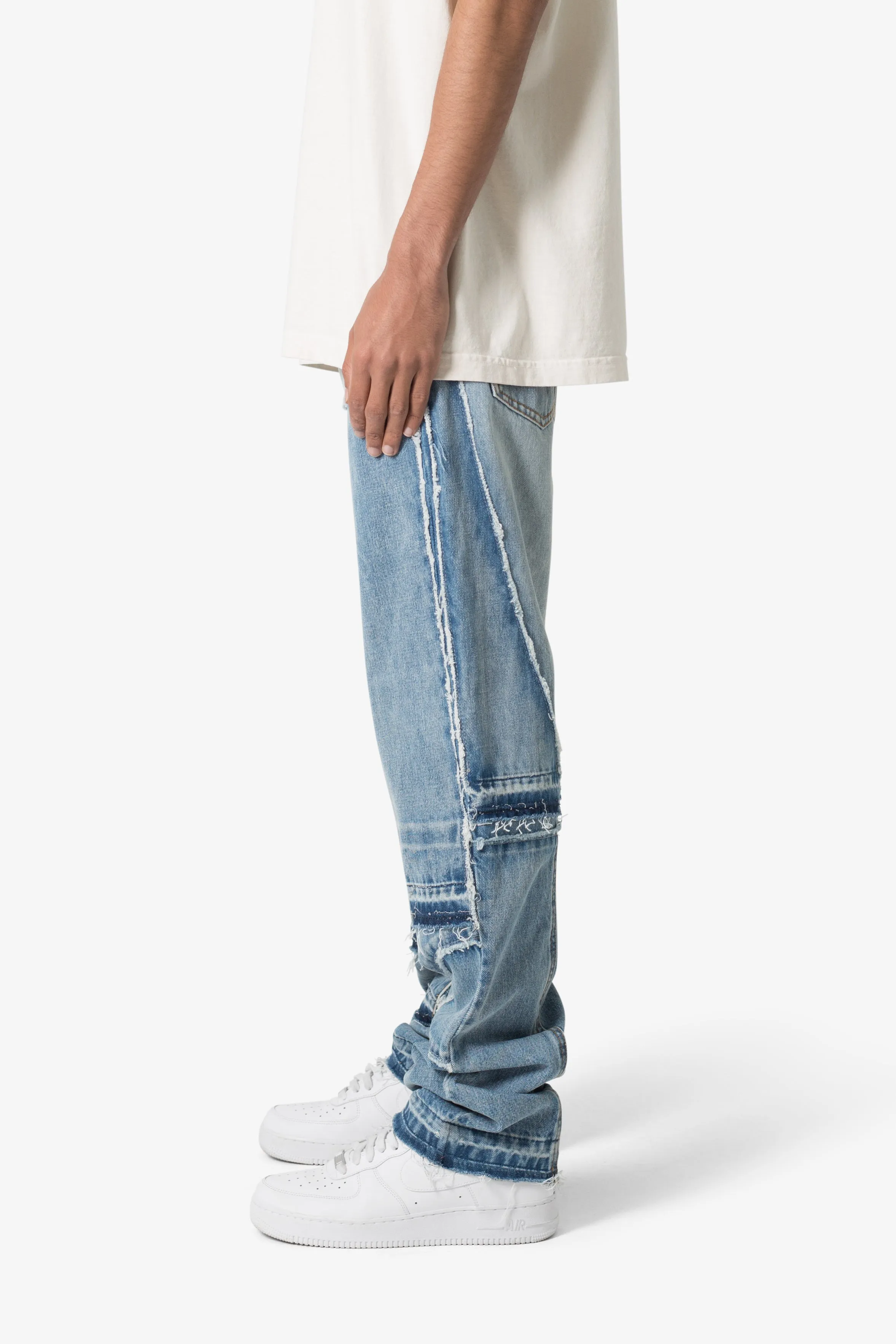 V381 Baggy Denim - Blue sold by MNML product image thumbnail 4