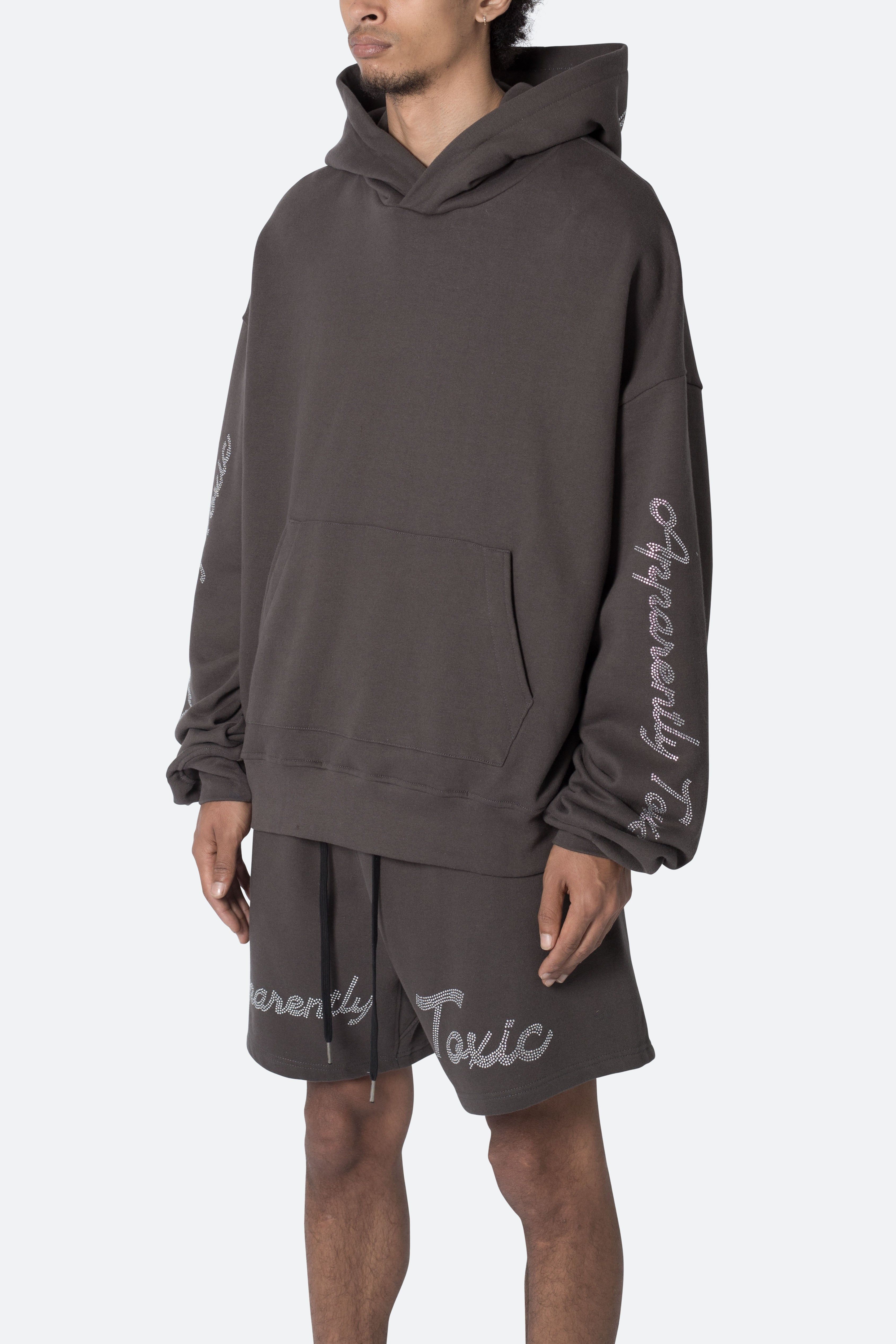 Apparently Toxic Hoodie - Vintage Black sold by MNML product image thumbnail 3