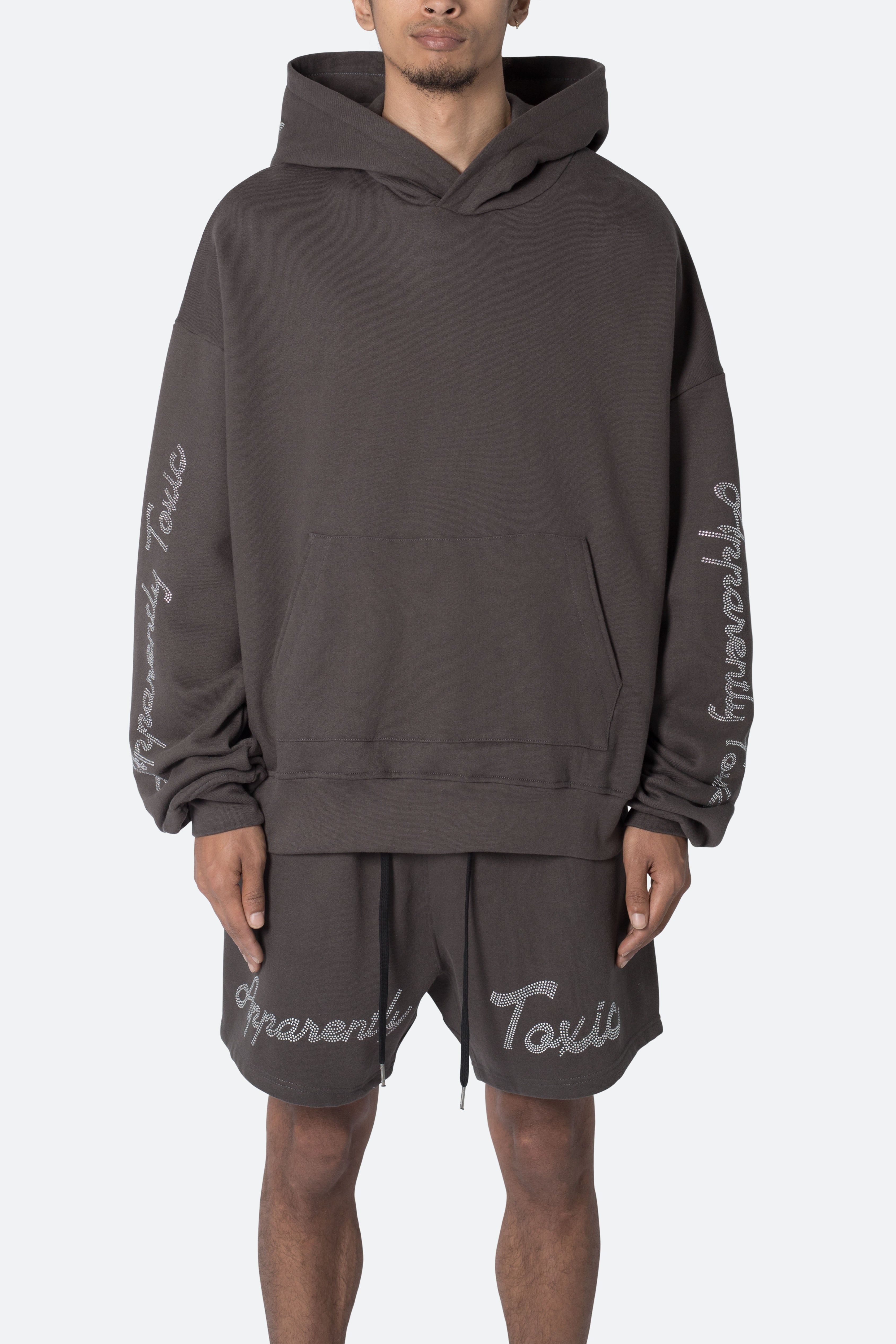 Apparently Toxic Hoodie - Vintage Black sold by MNML product image thumbnail 2
