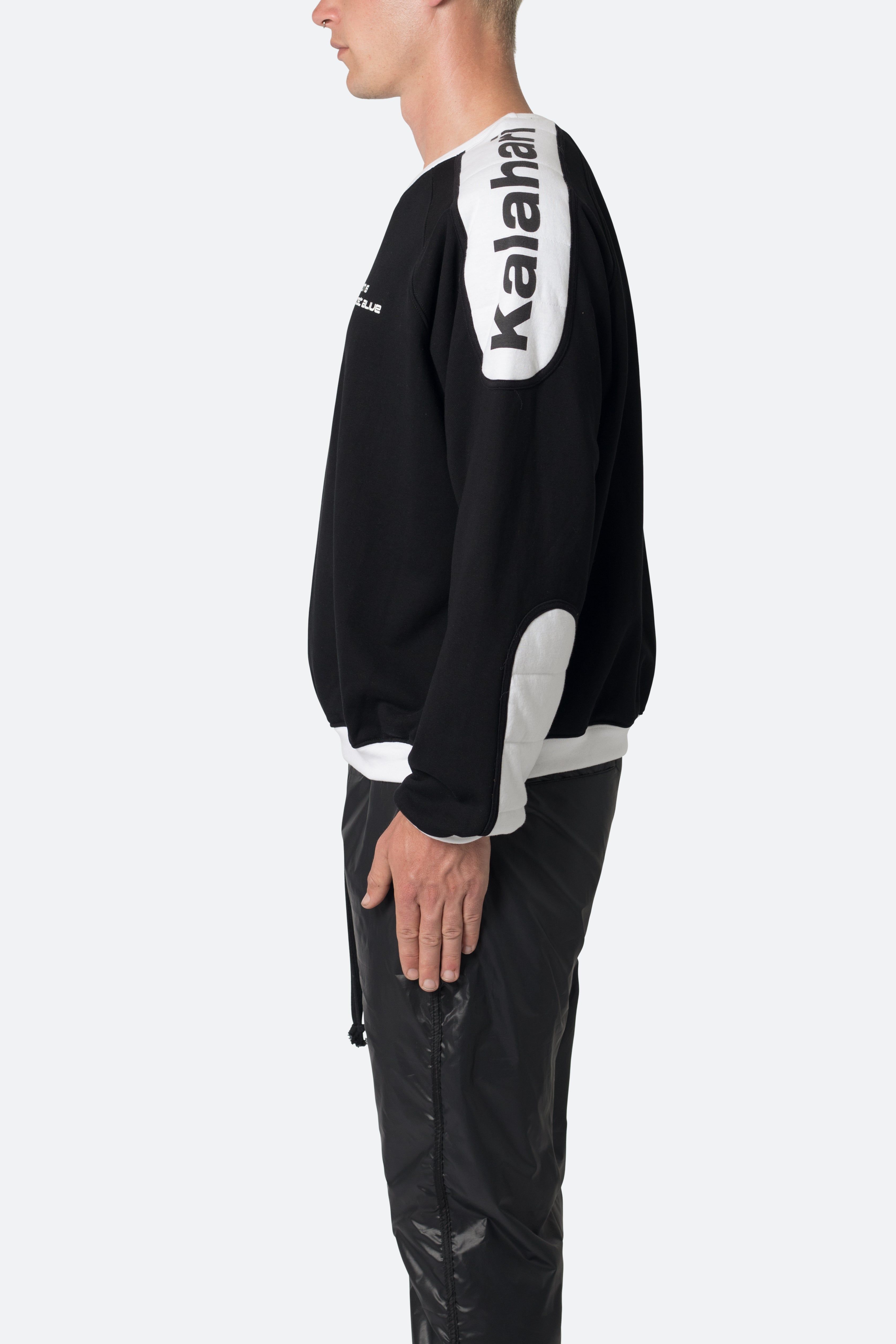 Kalahari Moto Crewneck - Black sold by MNML product image thumbnail 4