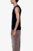 Waffle Knit Tank - Black sold by MNML