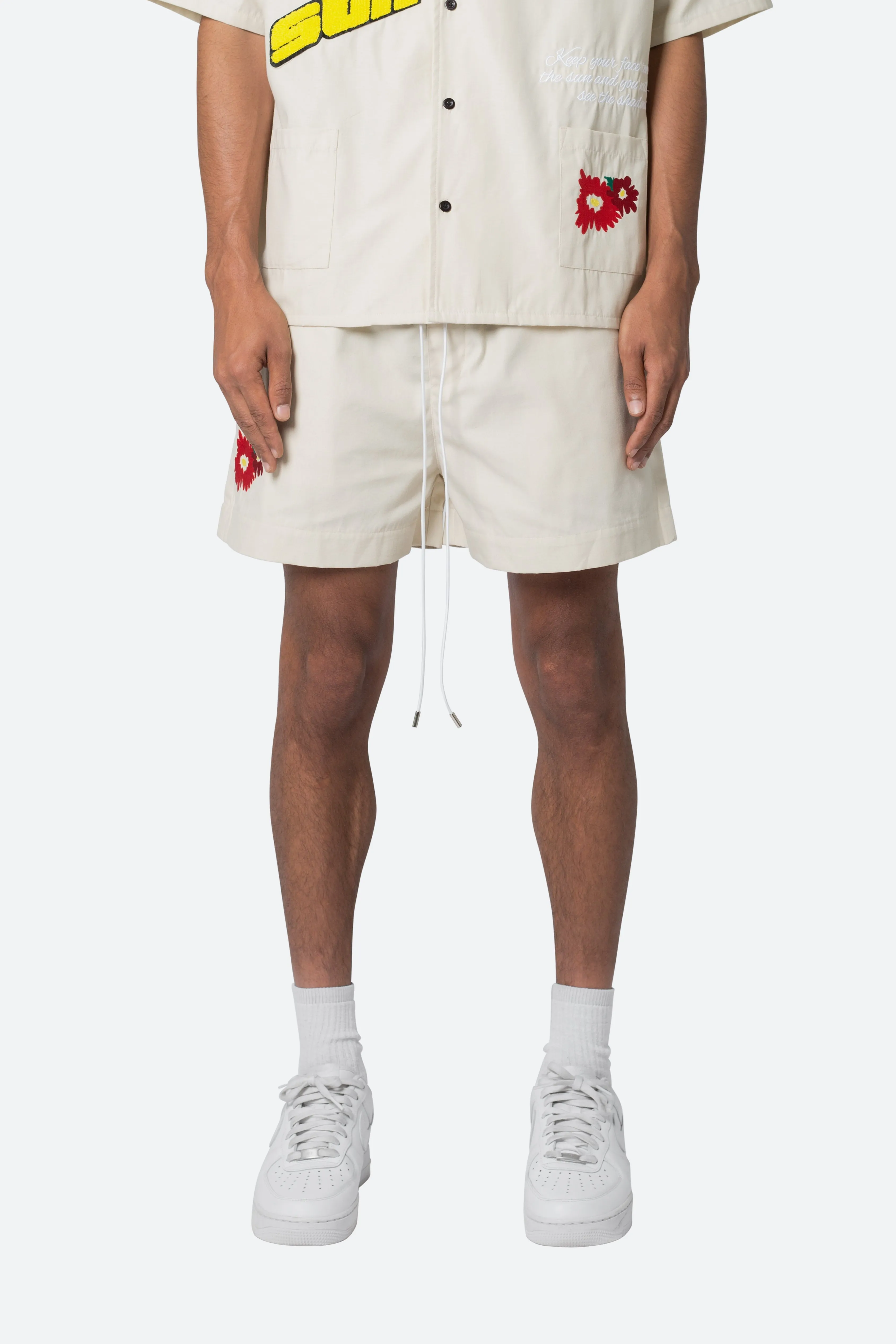 Sunshine Shorts - Khaki sold by MNML product image thumbnail 3