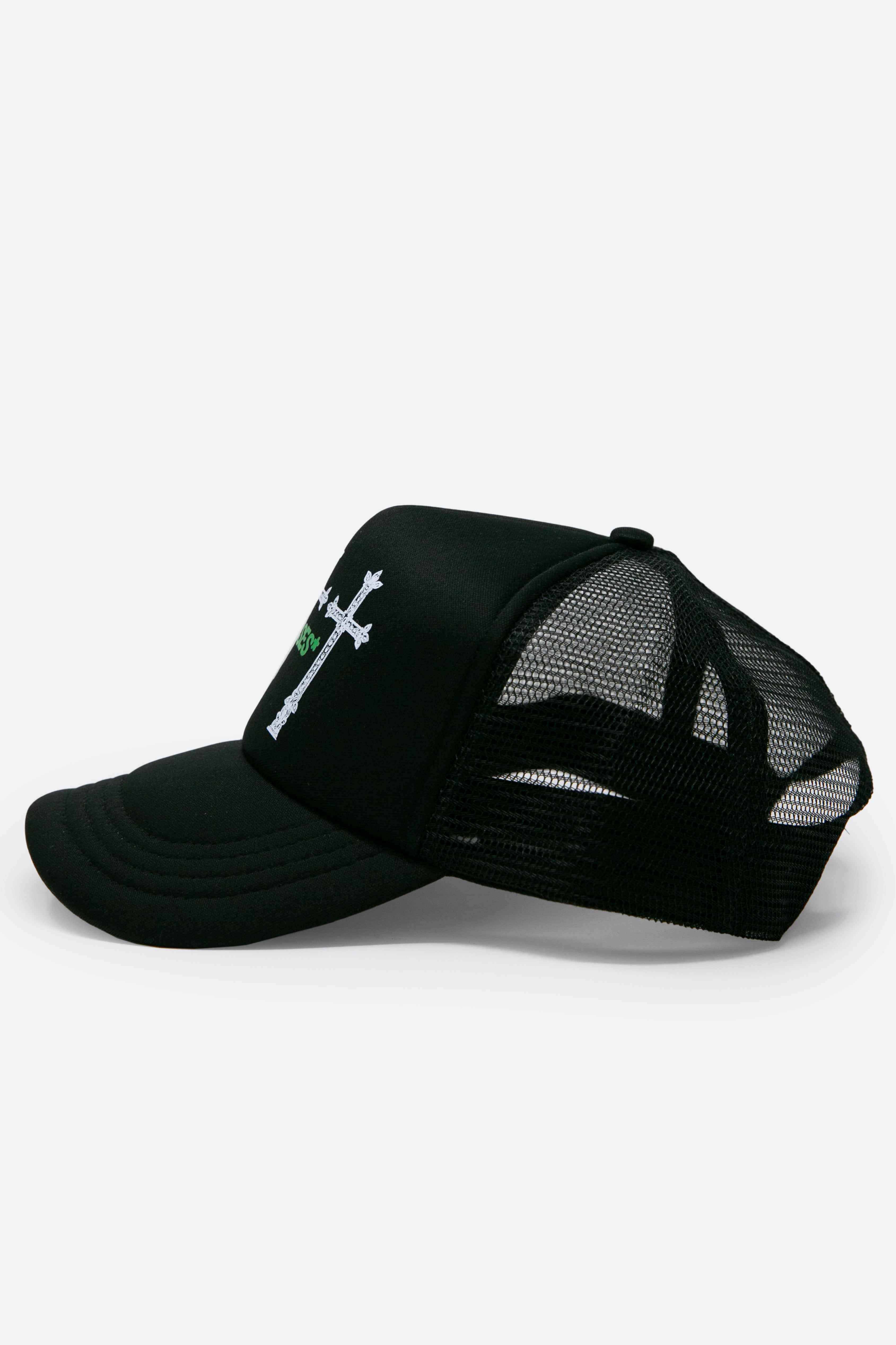 Crosses Trucker Cap - Black sold by MNML product image thumbnail 4
