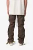 Snap Front Cargo Pants - Brown sold by MNML