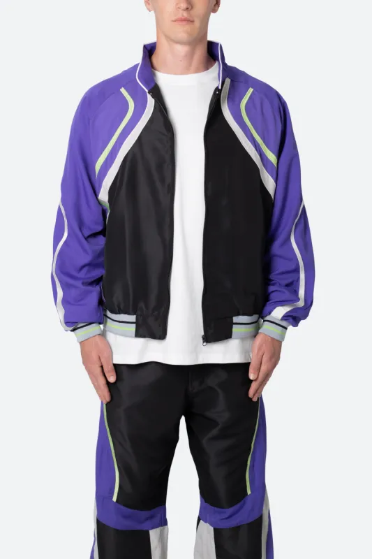 Motocross Track Jacket - Purple sold by MNML