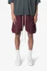 Front Pocket Geo Shorts - Plum sold by MNML