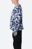 Mohair Leopard Cardigan Sweater - Blue sold by MNML