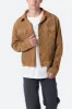 Suede Trucker Jacket - Brown sold by MNML