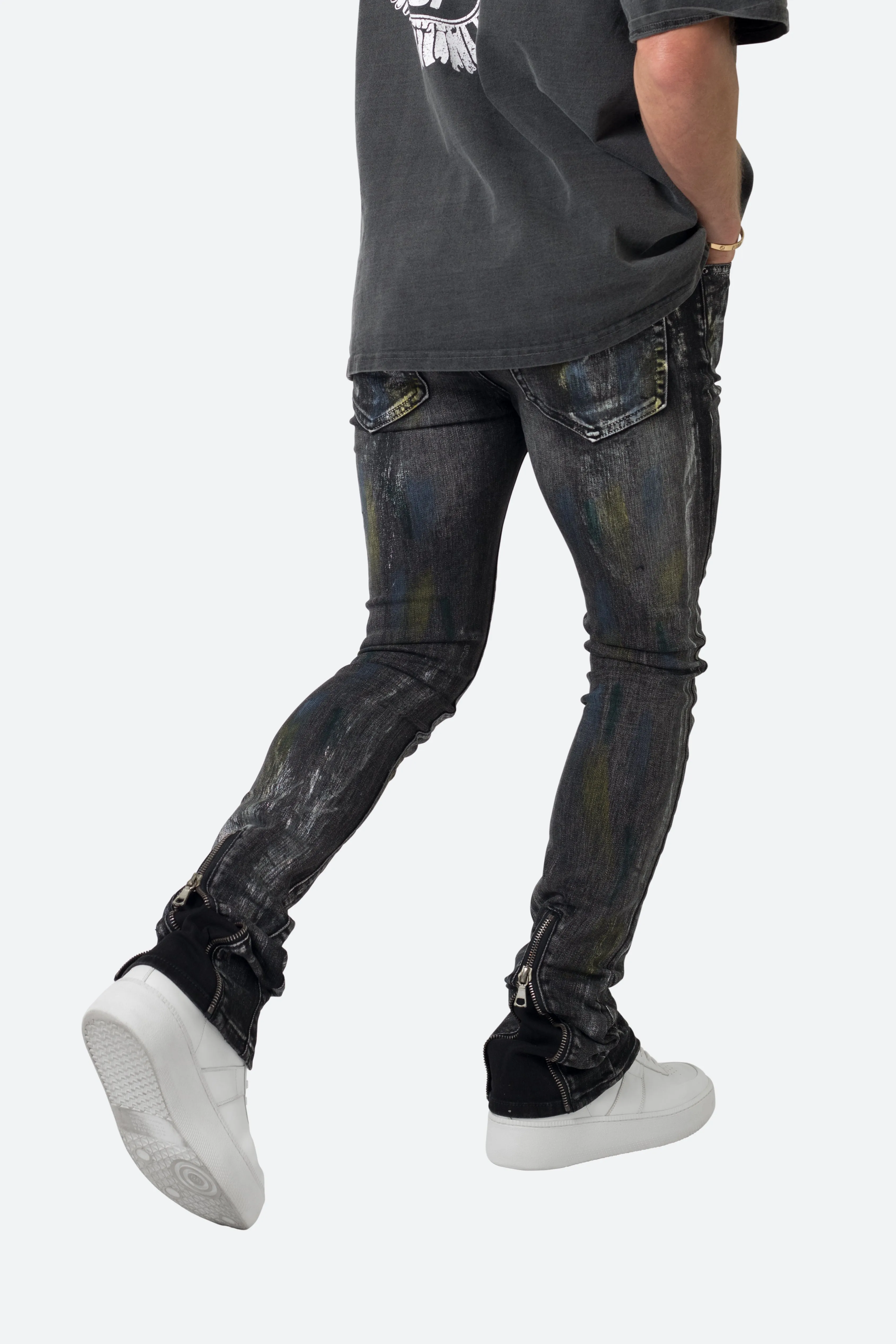 X509 Convertible Skinny Denim - Multi sold by MNML product image thumbnail 2