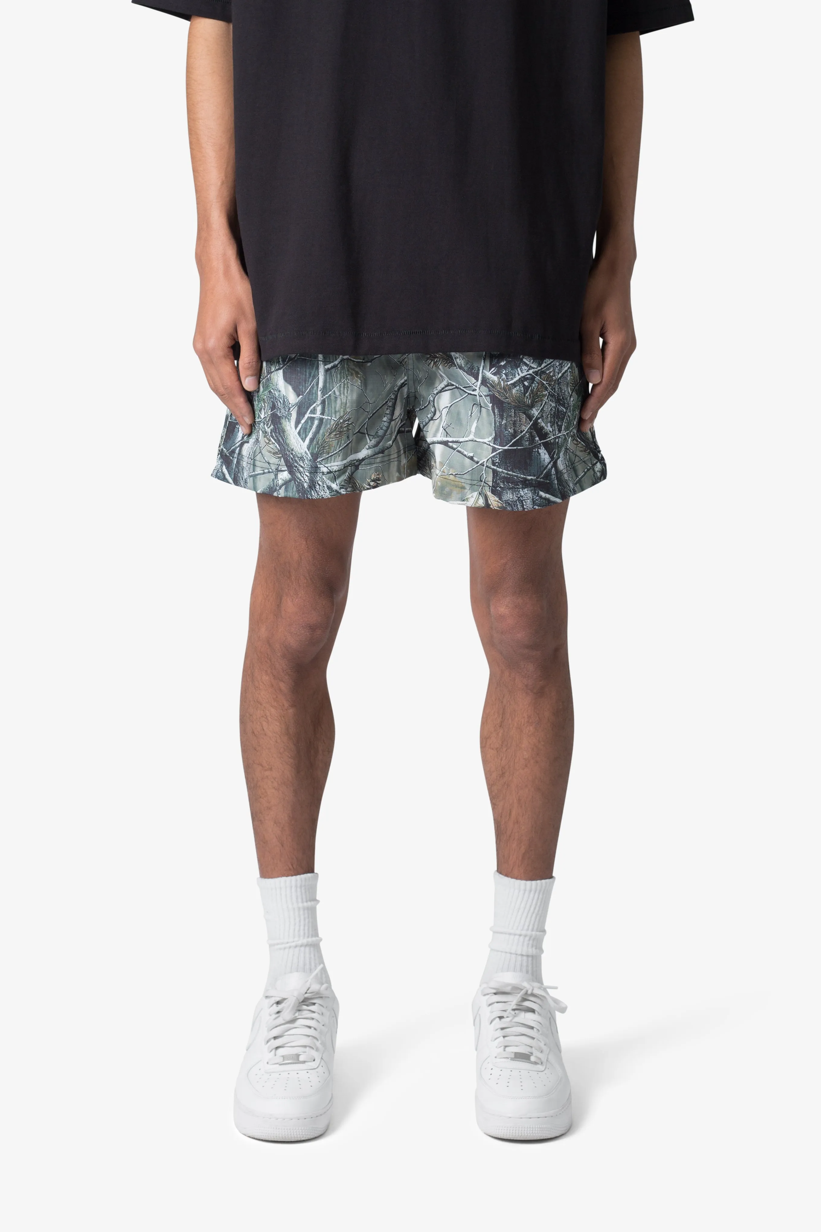 Summer Shorts - Branch Camo sold by MNML