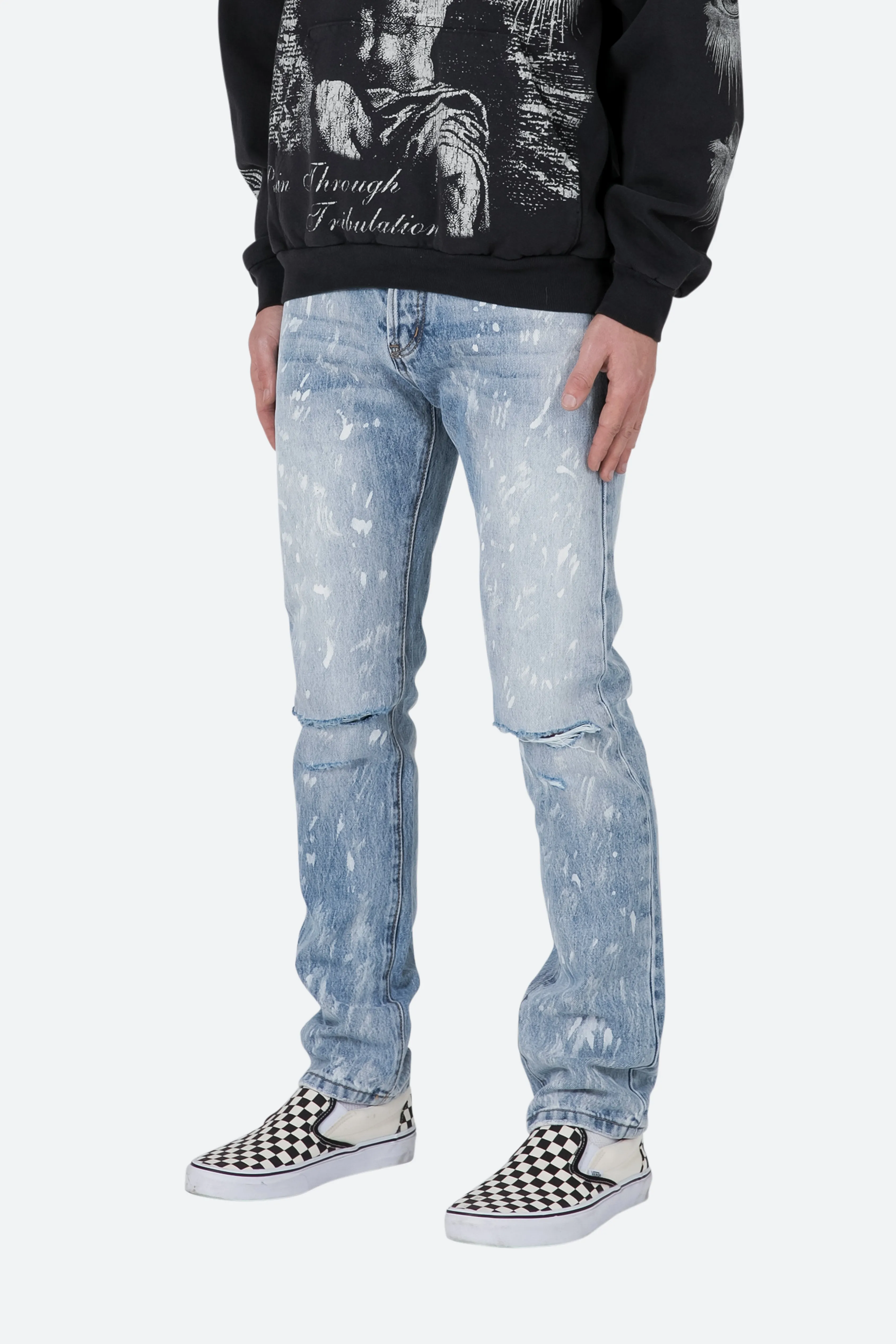 D496 Straight Denim - Blue sold by MNML product image thumbnail 3