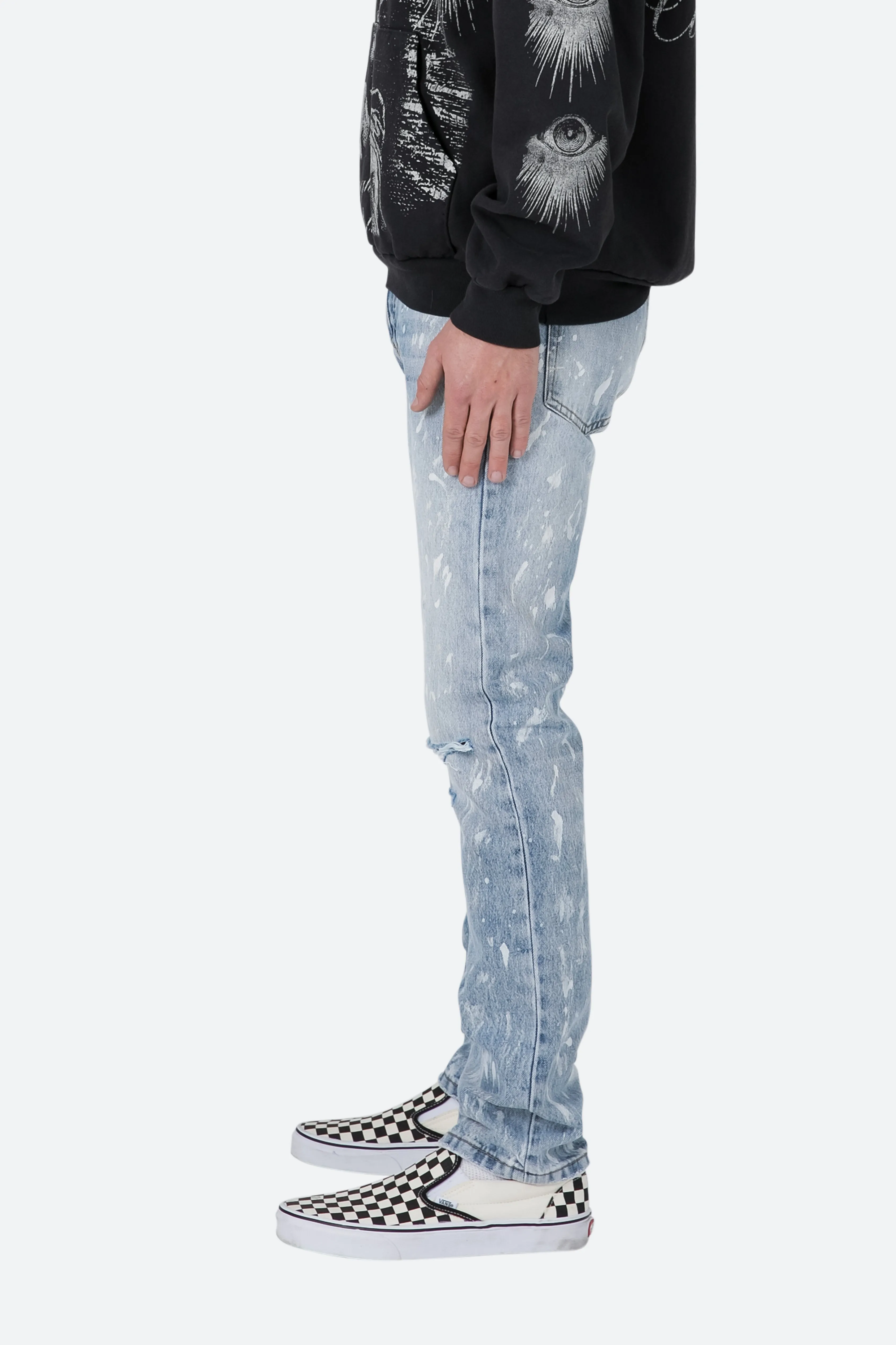 D496 Straight Denim - Blue sold by MNML product image thumbnail 4