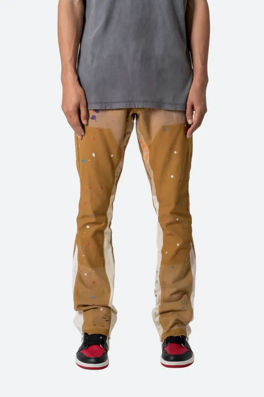 B243 Flare Denim - Brown sold by MNML
