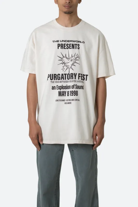 Purgatory Tee - White sold by MNML