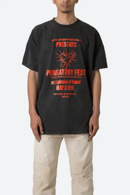 Purgatory Tee - Black sold by MNML