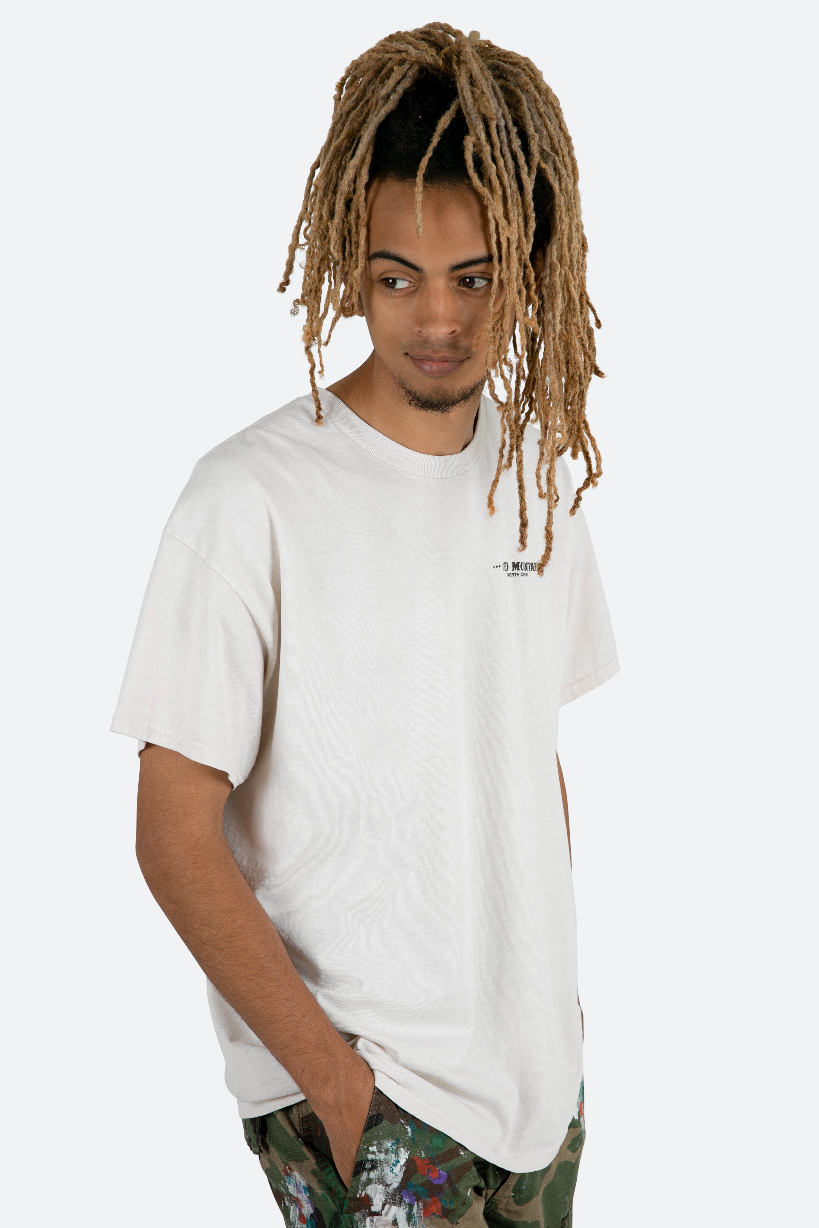 Vintage Cold Mountain Tee - White sold by MNML product image thumbnail 9