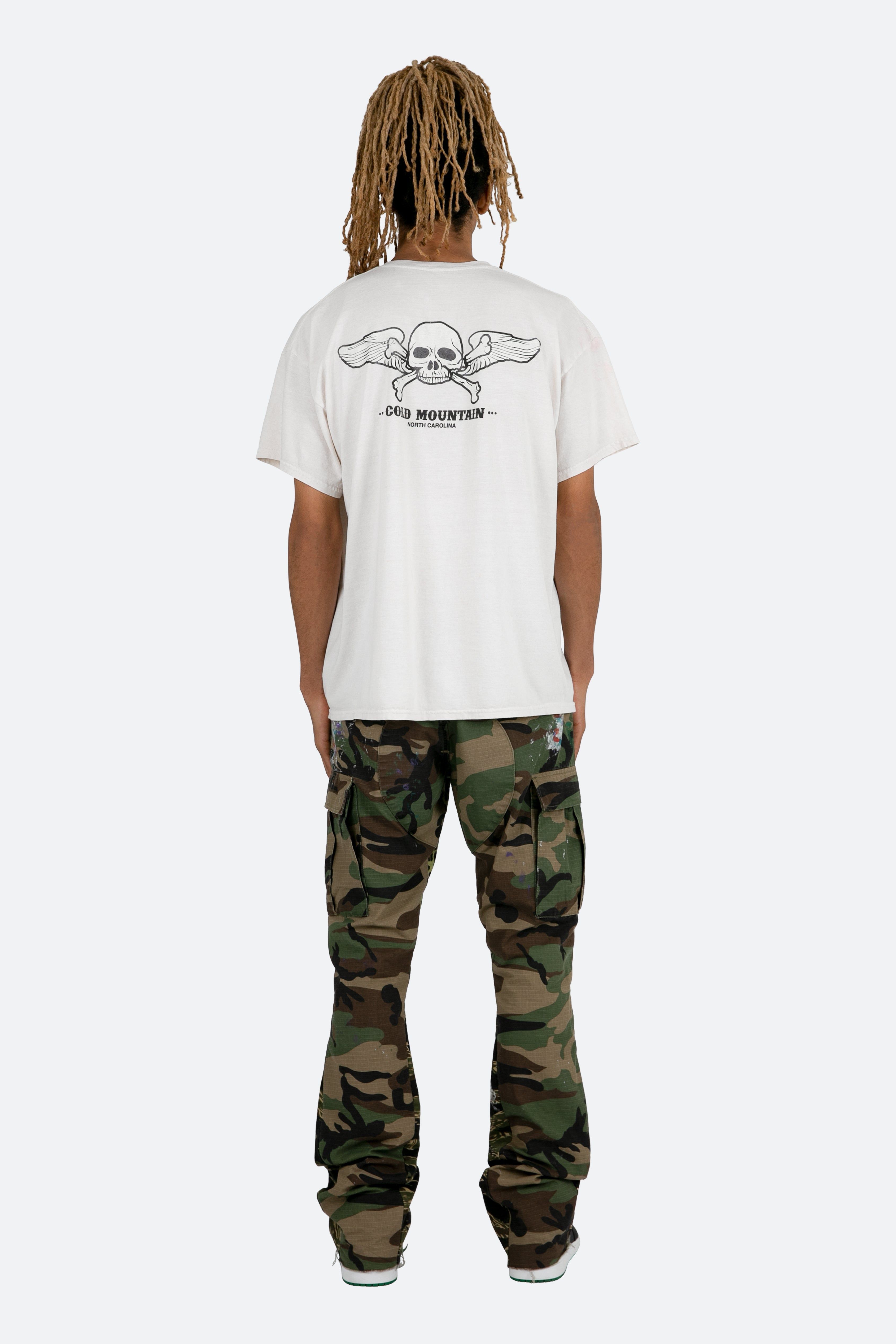 Vintage Cold Mountain Tee - White sold by MNML product image thumbnail 4
