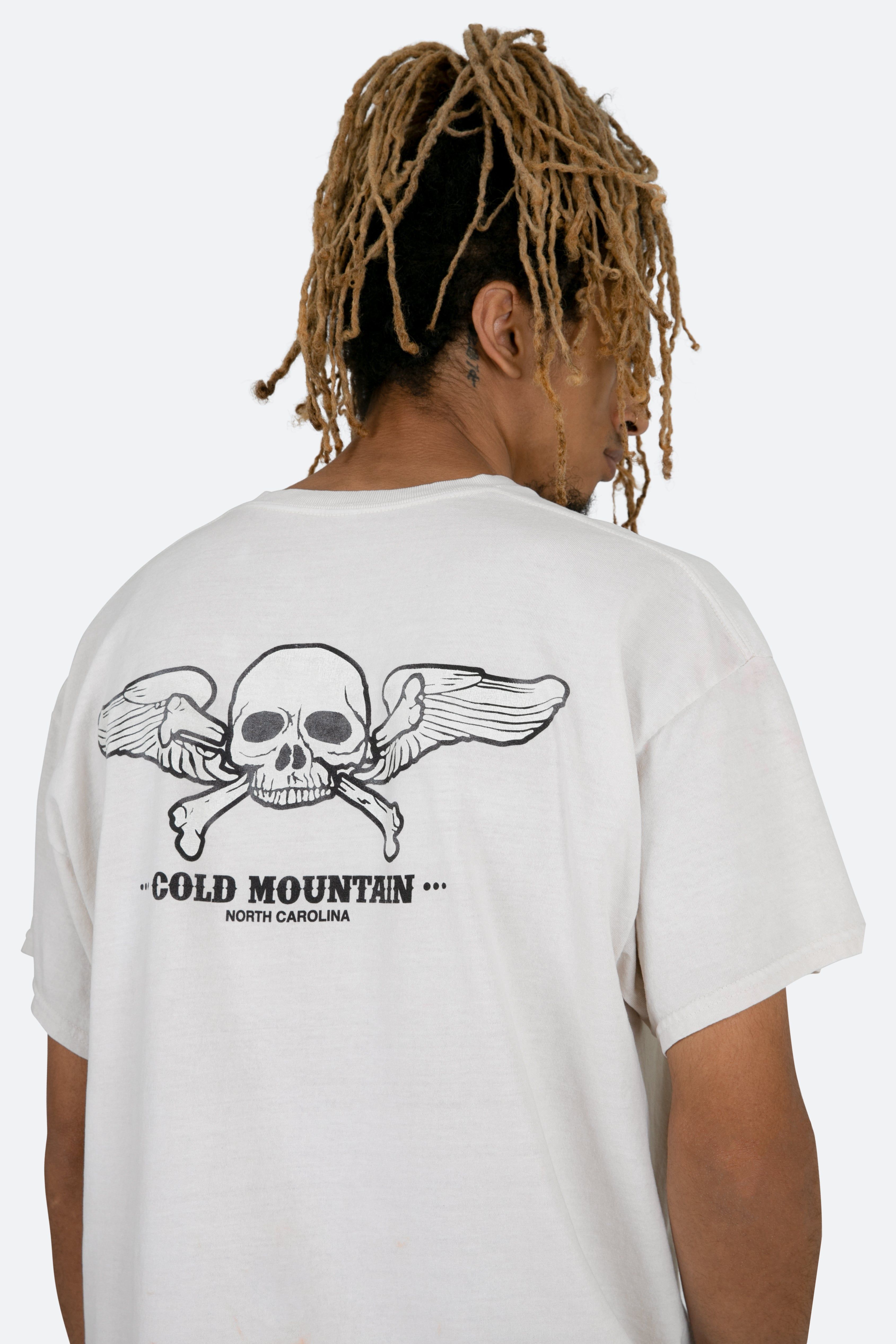 Vintage Cold Mountain Tee - White sold by MNML product image thumbnail 2