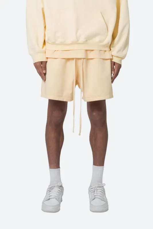 Every Day Sweatshorts - Light Yellow sold by MNML