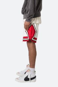 Classic Basketball Shorts - White/Red sold by MNML