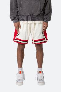Classic Basketball Shorts - White/Red sold by MNML