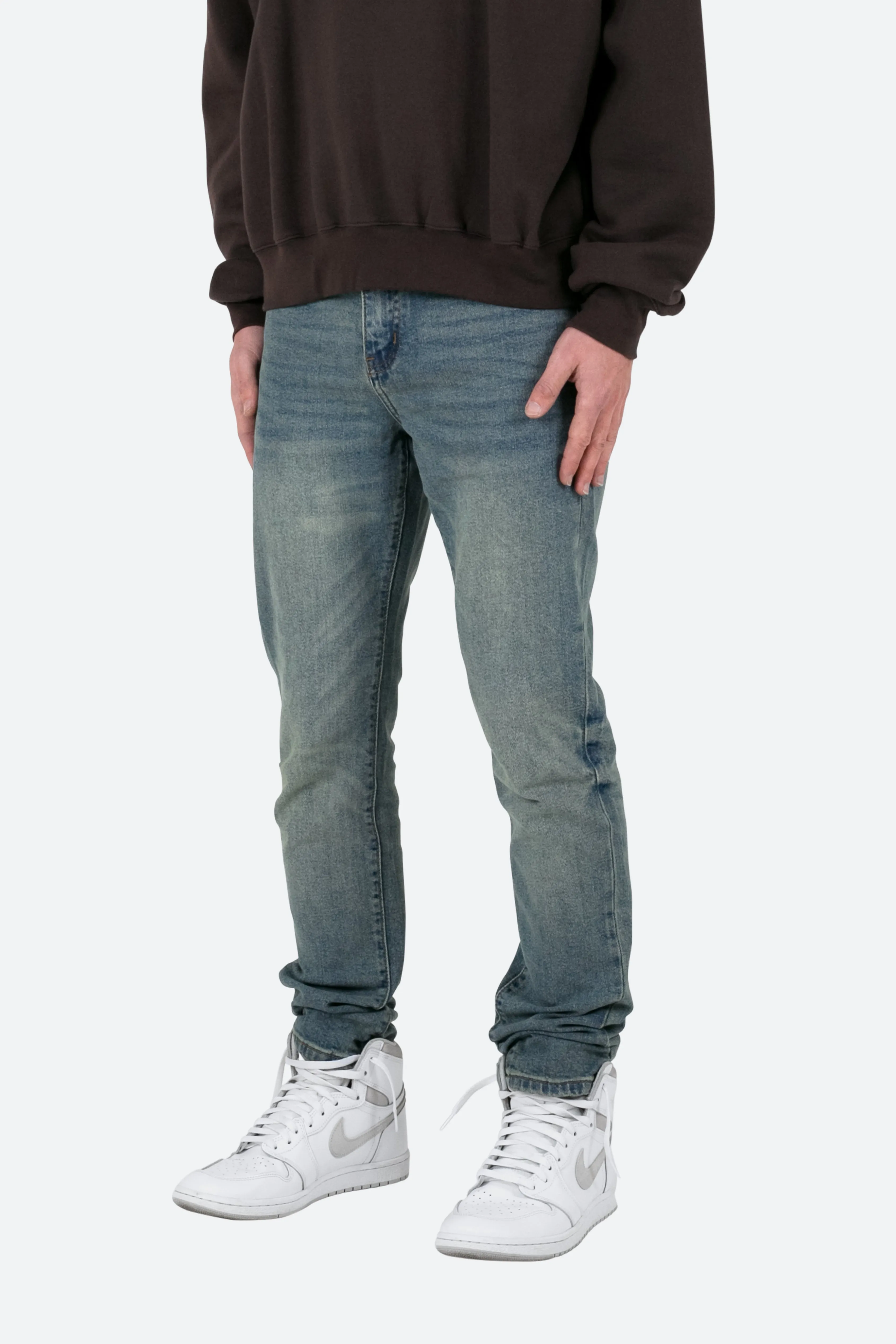 Skinny Every Day Denim - Vintage Blue sold by MNML product image thumbnail 4