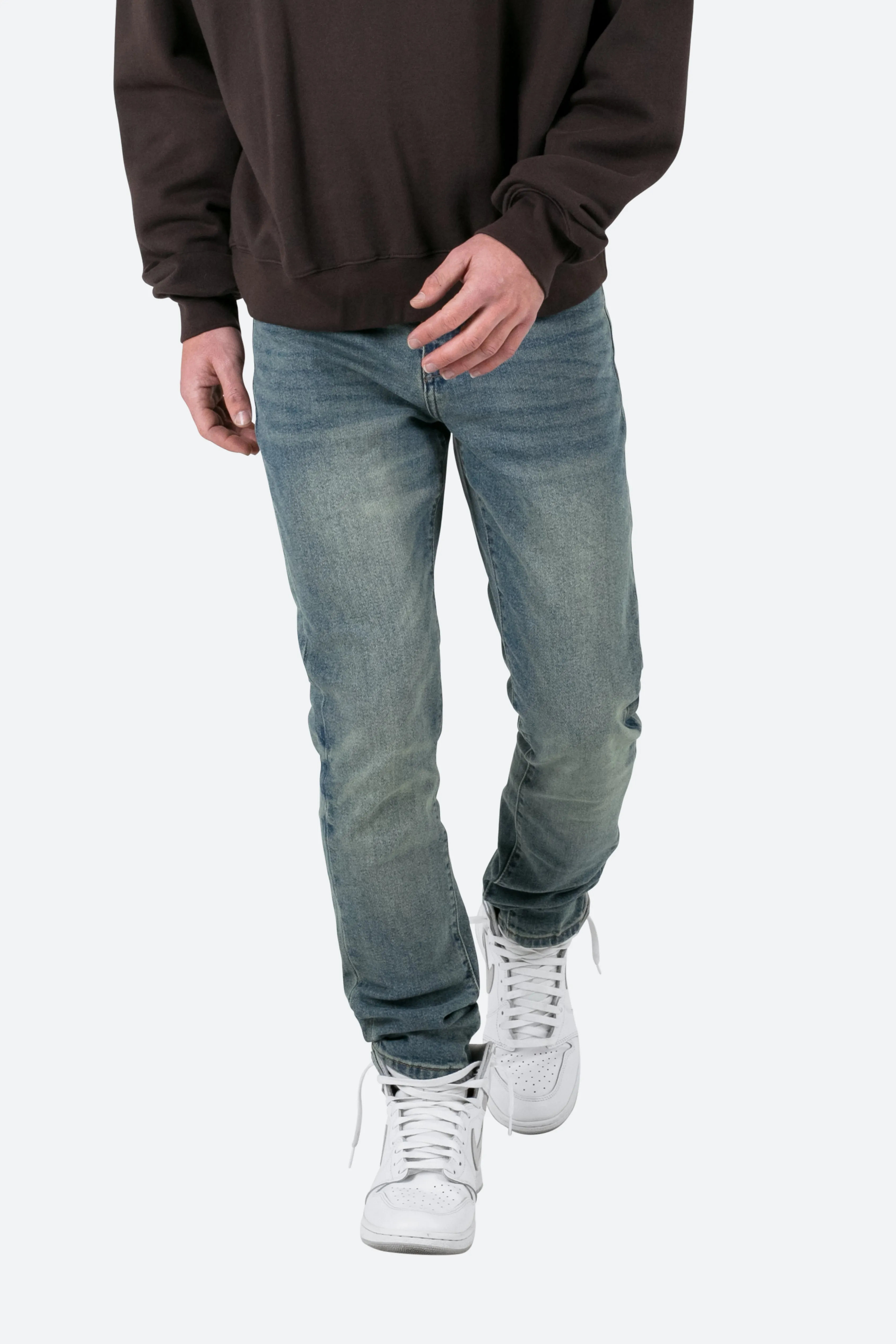 Skinny Every Day Denim - Vintage Blue sold by MNML product image thumbnail 2