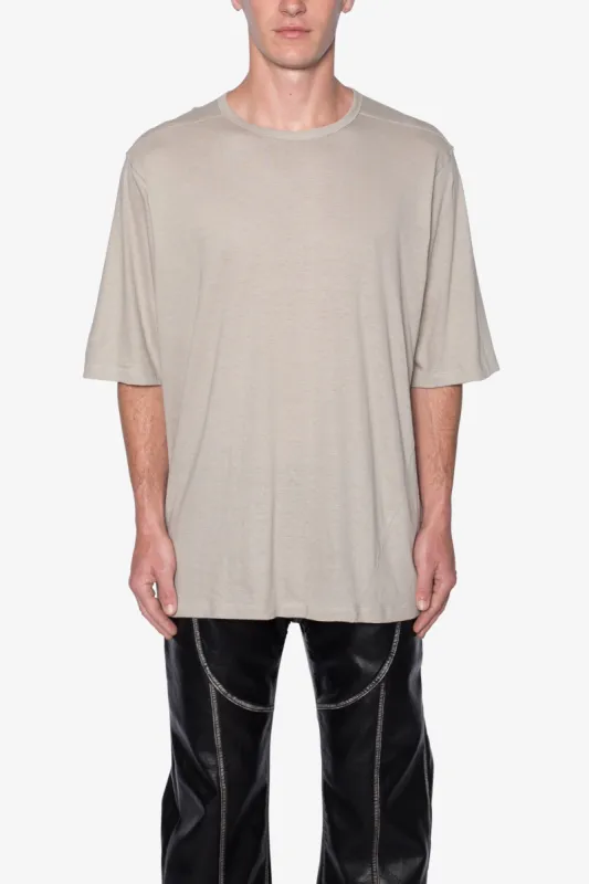 Sheer Gauze Tee - Bone sold by MNML