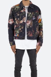 Floral Trucker Jacket - Multi sold by MNML