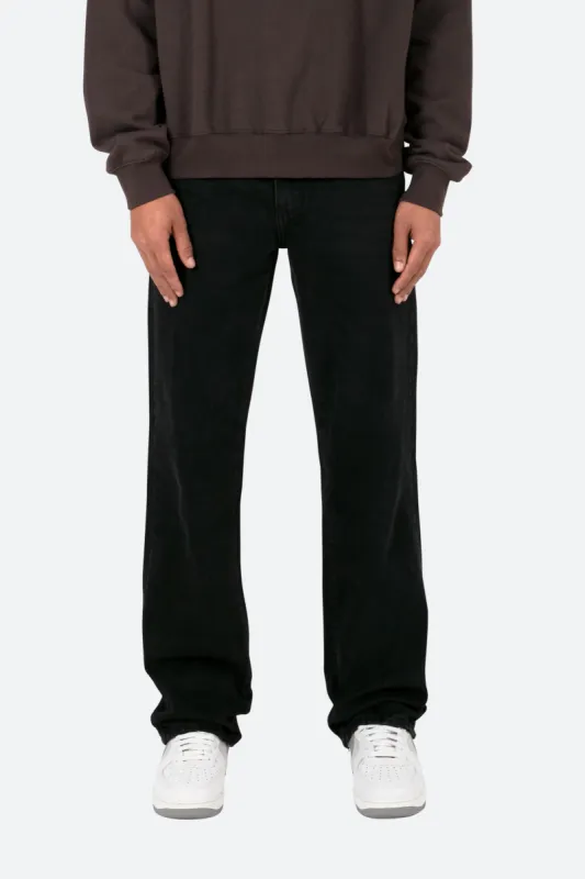 Baggy Every Day Denim - Black sold by MNML