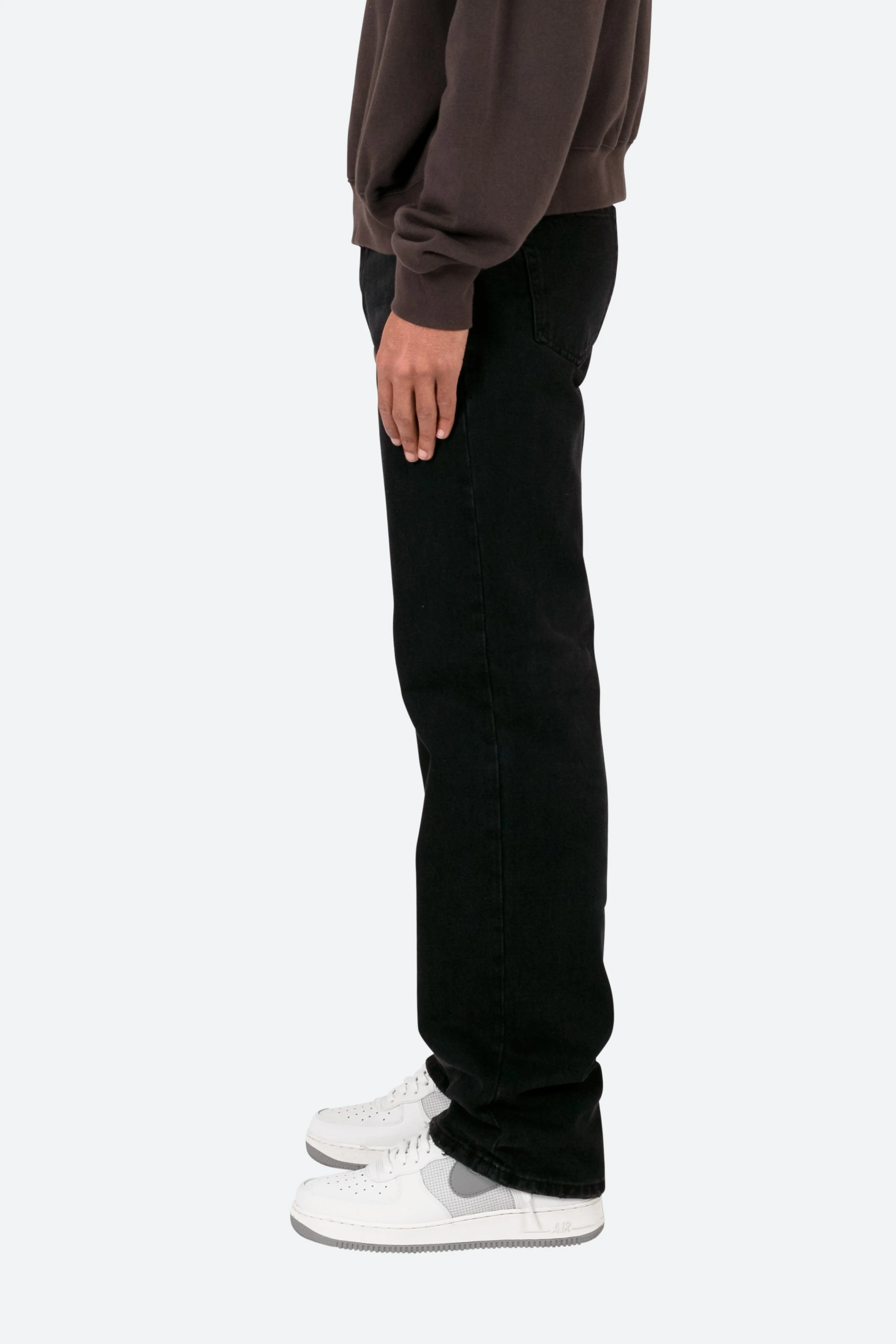 Baggy Every Day Denim - Black sold by MNML product image thumbnail 4