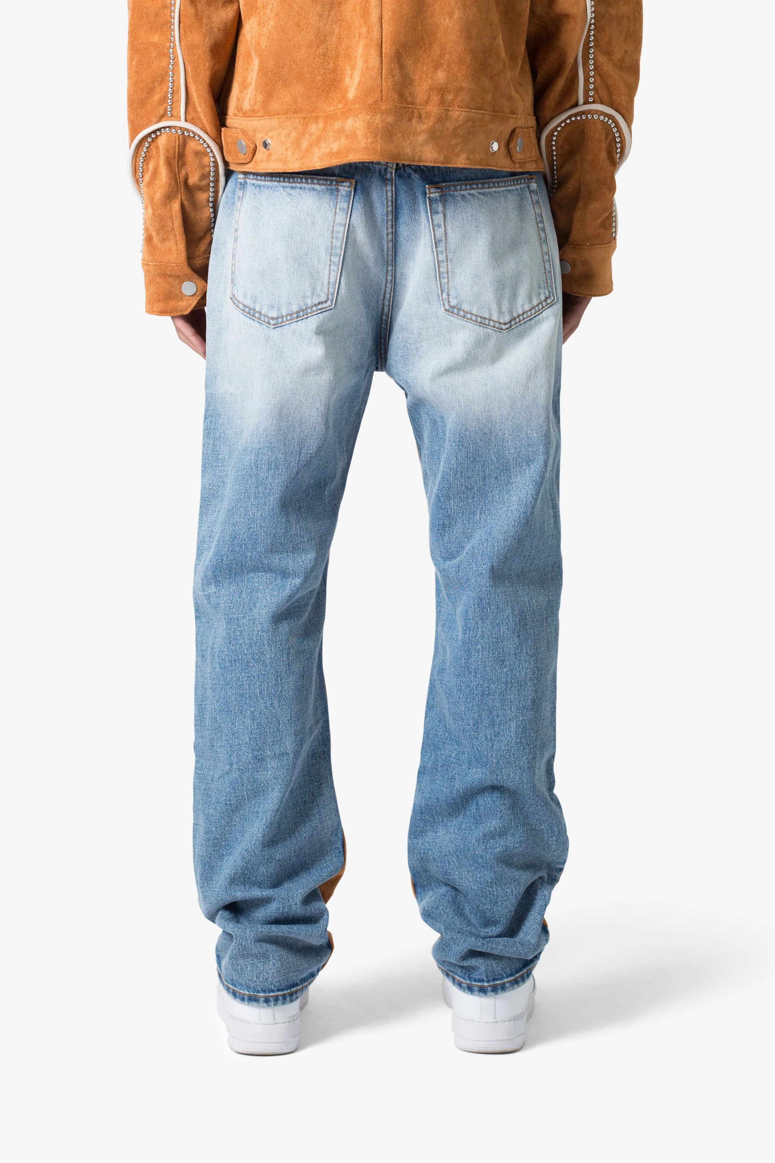V636 Western Baggy Denim - Blue sold by MNML product image thumbnail 5