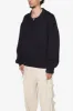 Collared Sweater - Black sold by MNML
