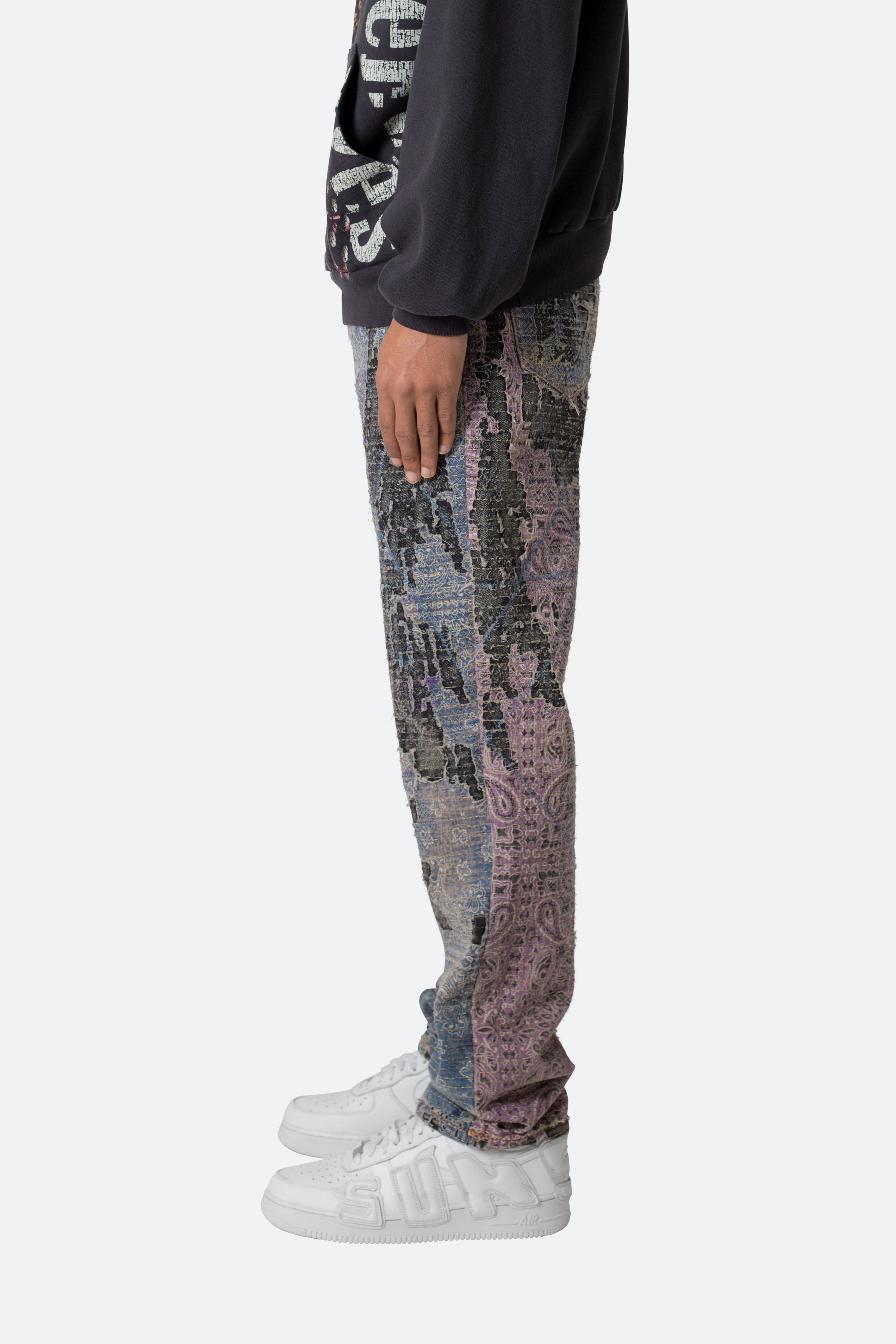 V488 Boro Baggy Denim - Multi sold by MNML product image thumbnail 5