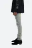 X165 Paisley Skinny Denim - Blue/Black sold by MNML