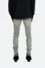X165 Paisley Skinny Denim - Blue/Black sold by MNML