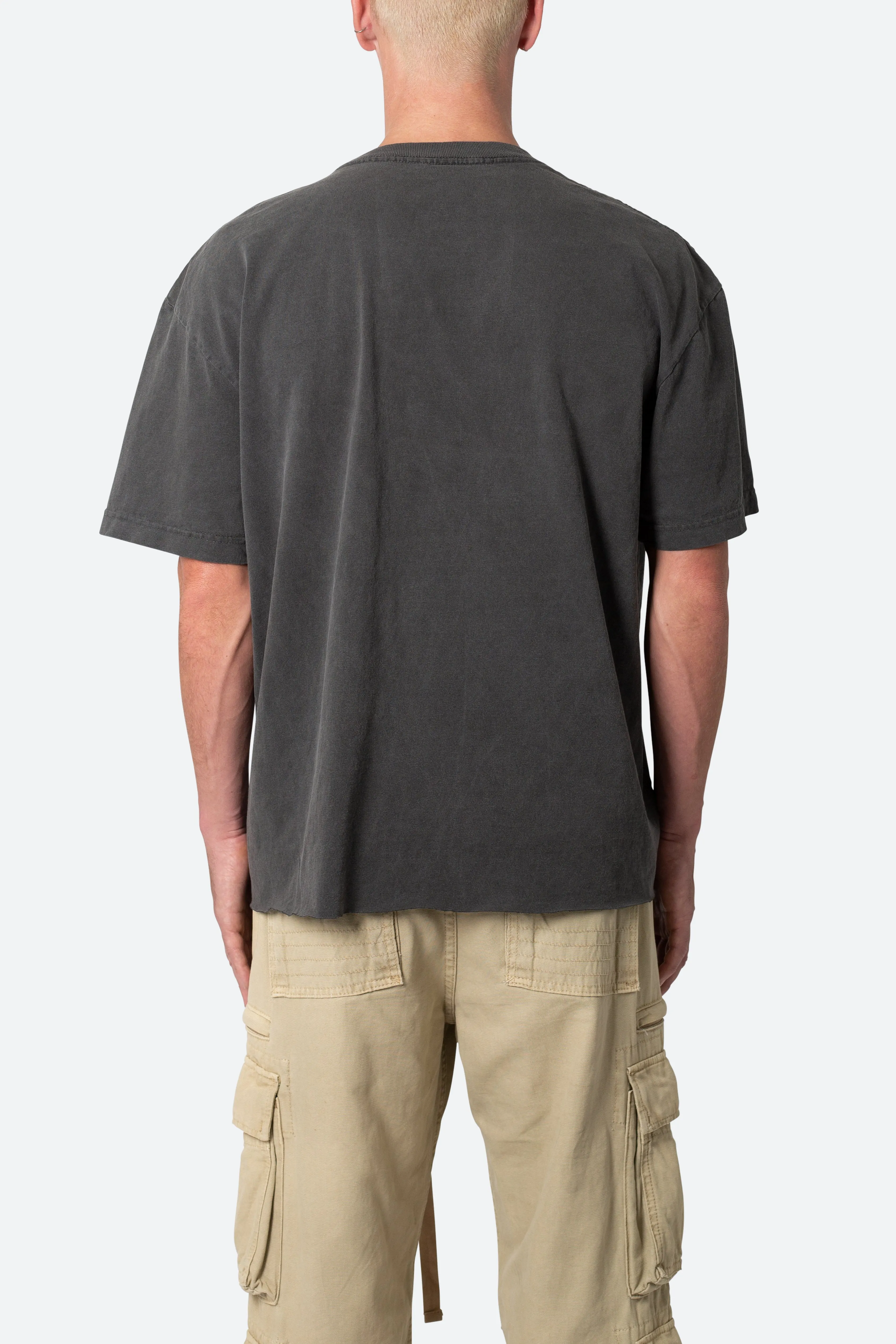 Vintage Boxy Cropped Tee - Vintage Black sold by MNML product image thumbnail 5