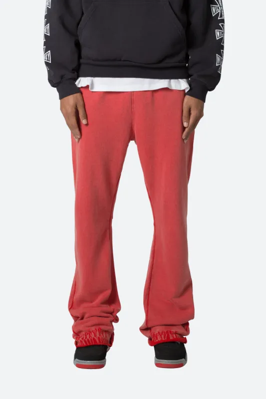 Bootcut Sweatpants - Red sold by MNML