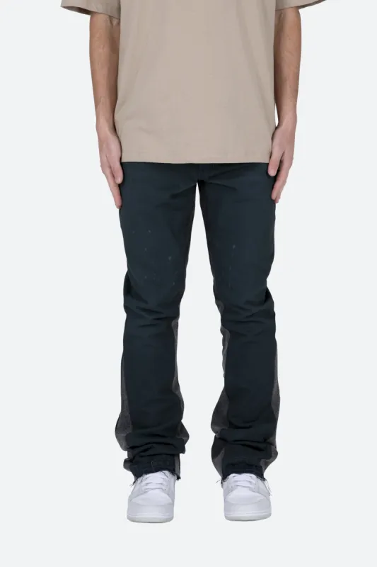 B453 Flare Denim - Black sold by MNML