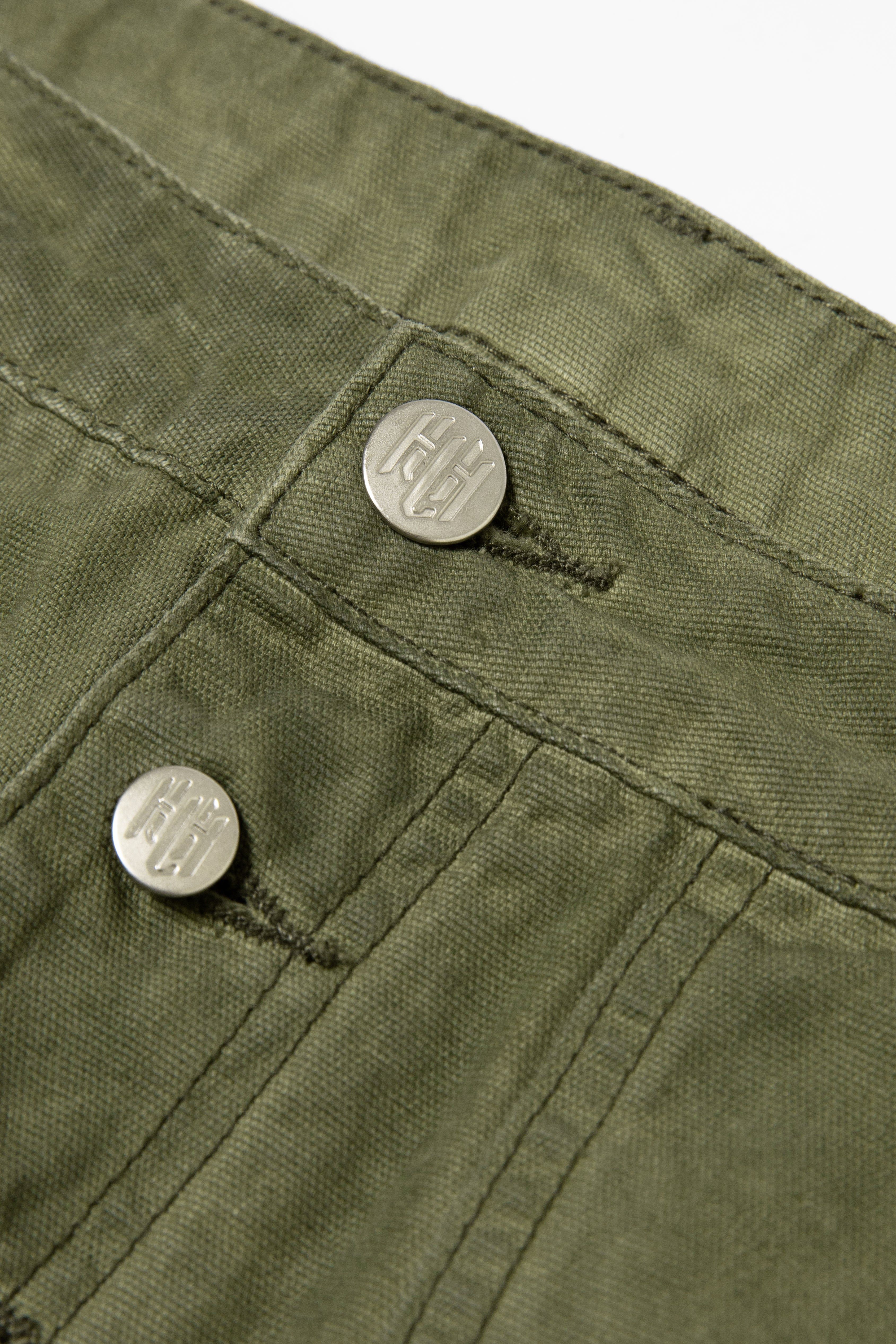 Heavy Laden Fatigue Pants - Vintage Army Green sold by MNML product image thumbnail 5