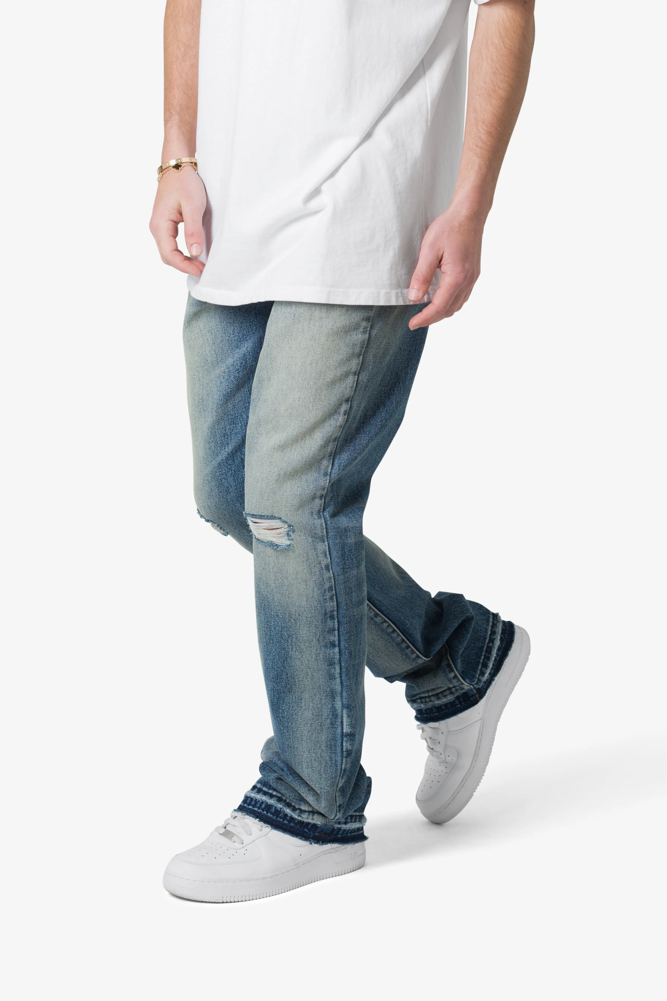 B371 Flare Denim - Blue sold by MNML product image thumbnail 2