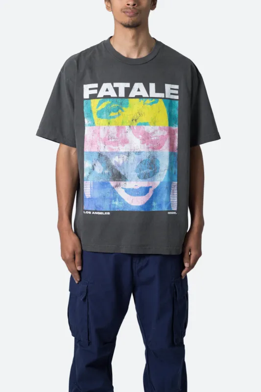 Fatale Tee - Vintage Black sold by MNML